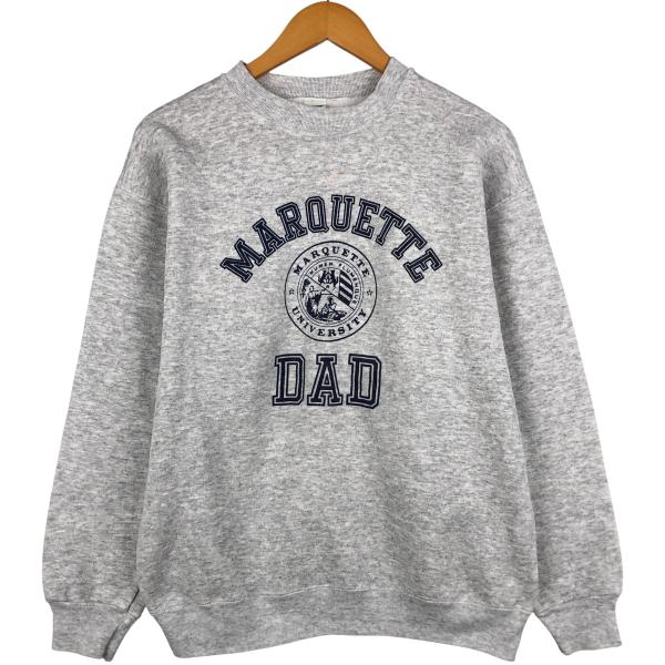 古着 80年代 ARTEX 3連プリント カレッジスウェットシャツ トレーナー