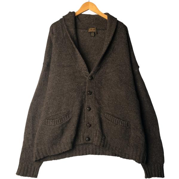 Eddie Bauer 古着 ~90年代 エディーバウアー ショールカラー ウール