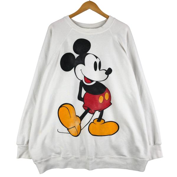 古着 90年代 DISNEY WEAR ミッキーマウス キャラクタースウェット
