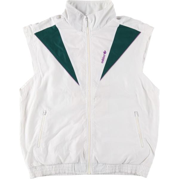 adidas（アディダス） 古着 80~90年代 ウォームアップベスト メンズL