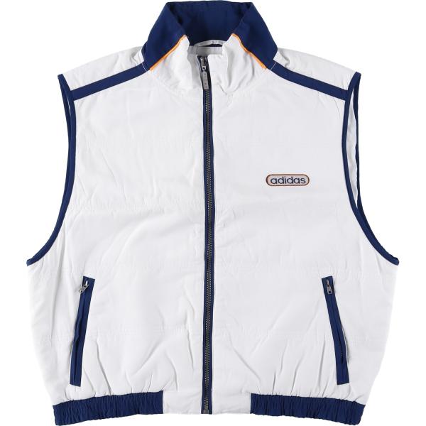 古着 90年代~ アディダス  中綿ベスト メンズL相当 ヴィンテージ/eaa602030 adidas（アディダス） 古着 90年代~ 中綿ベスト メンズL相当