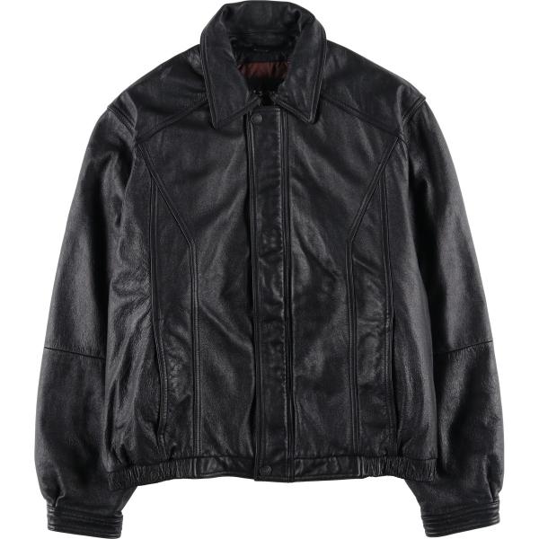 古着 90年代 ウィルソンズレザー WILSONS LEATHER 中綿入り レザー