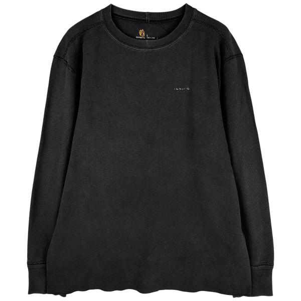 USA製！！【Carhartt カーハート】ワッフルサーマルロンT XL y2k Carhartt（カーハート） 古着 サーマルロンT ワッフル メンズL相当