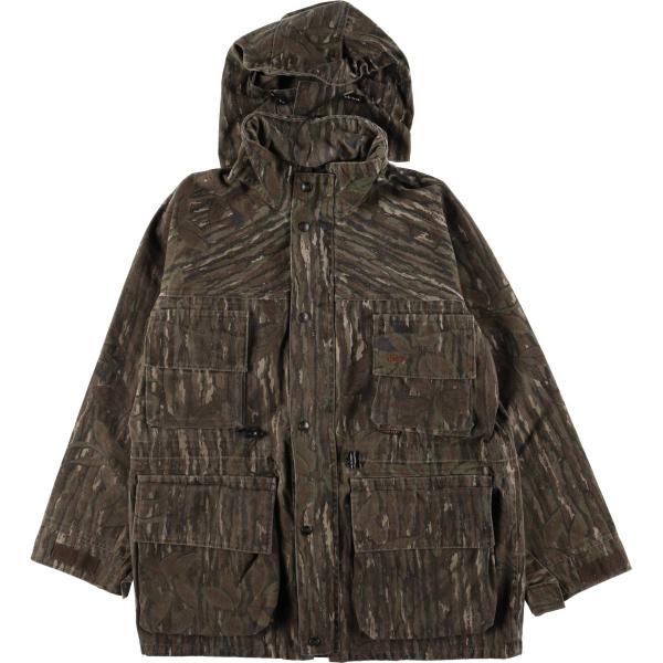 【激レア】ゴアテックス デジタルカモ マウンテンジャケット 古着 90年代 10X GORE-TEX RAINWEAR ゴアテックス 迷彩柄 リアルツリー