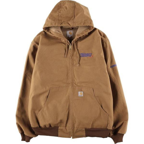 Carhartt（カーハート） 古着 アクティブジャケット ダックフルジップ