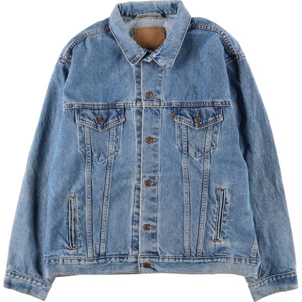 90s USA製 リーバイス デニム ジャケット Gジャン 70507 L Levi's（リーバイス） 古着 90年代 Levi's 70507-0289 デニム