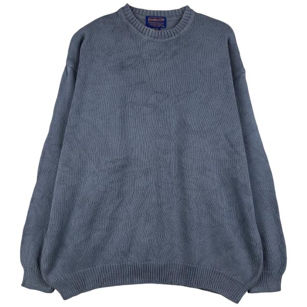 古着 ペンドルトン PENDLETON コットンニットセーター メンズXL相当/eaa604432 PENDLETON（ペンドルトン） 古着 コットンニットセーター メンズXL相当