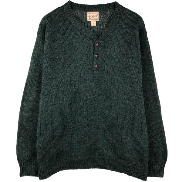 WOOLRICH（ウールリッチ） 古着 00年代 ヘンリーネック ウールニット