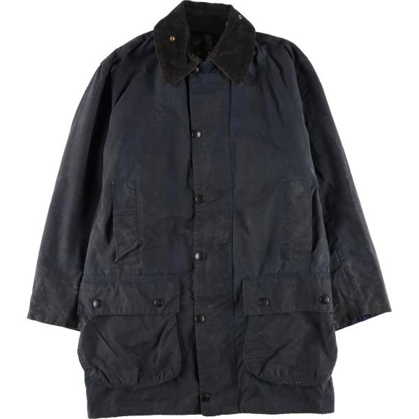 古着 80~90年代 バブアー Barbour BORDER ボーダー 旧3ワラント