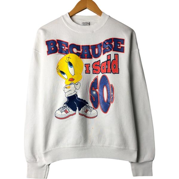 純銀　トゥーイーティー 古着 90年代 ルーニー テューンズ TWEETY トウィーティー キャラクター