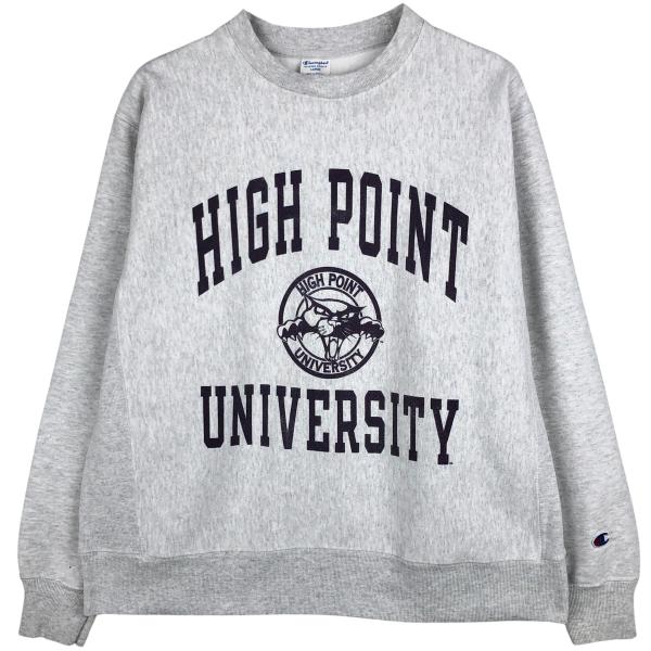 USA製 チャンピオン リバースウィーブ カレッジ 2連プリント スウェット Champion（チャンピオン） トレーナー スウェット リバースウィーブ