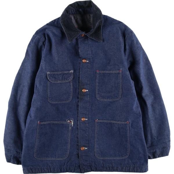 古着 バットダイ デニムカバーオール メンズL相当 ヴィンテージ/eaa606306 jamtrading1_eaa606306