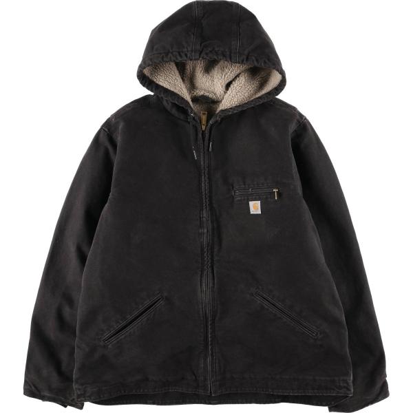 カーハート Carhartt シエラジャケットダックフルジップパーカー メンズM Carhartt（カーハート） 古着 中綿入り シエラジャケット ダック