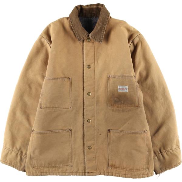 cater’s カーターズ　ブラウンダック　カバーオール 古着 70年代 カーターズ Carter's ダックカバーオール USA製 メンズXL