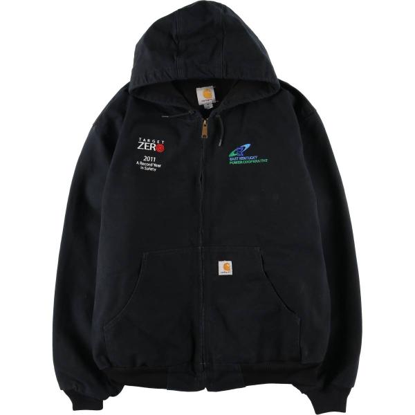 Carhartt（カーハート） 古着 アクティブジャケット ダックフルジップ