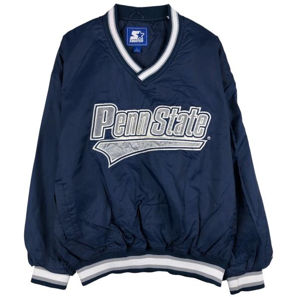 STARTER（スターター） 古着 90年代 Starter Vネック ナイロンプル