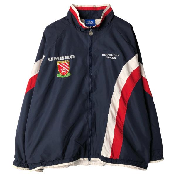 umbro（アンブロ） 古着 ドロイルズデンFC ロゴ刺繍 ウインド