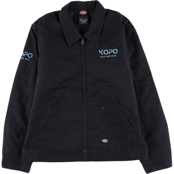 古着 ディッキーズ Dickies 中綿入り ワークジャケット メンズL相当/eaa607234 Dickies（ディッキーズ） 古着 中綿入り ワークジャケット メンズL相当