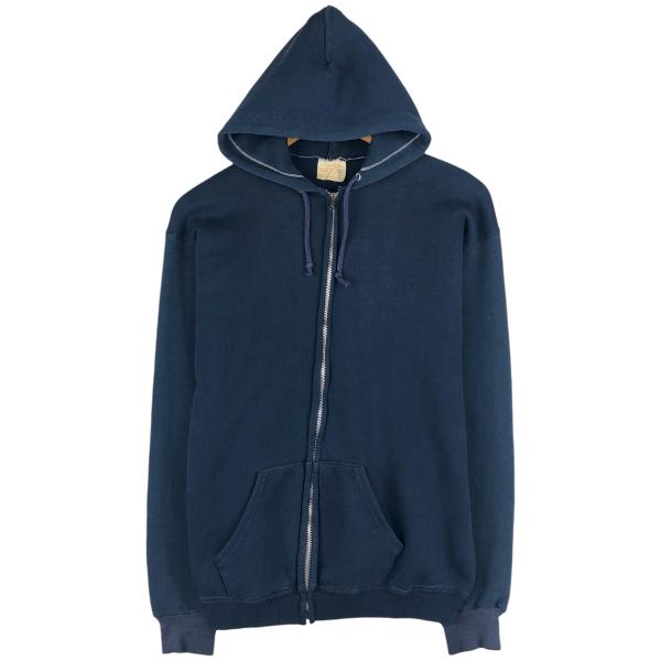 古着 70年代 シアーズ Sears スウェットフルジップパーカー メンズL