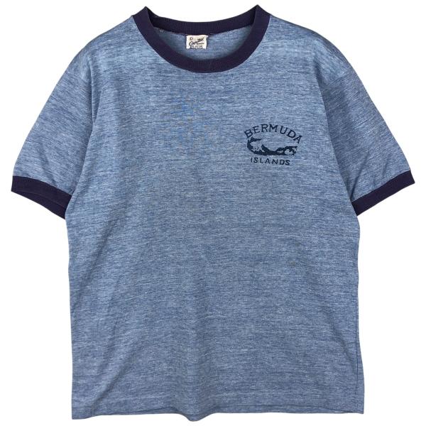 古着 70年代 Capital リンガーTシャツ メンズL相当 ヴィンテージ
