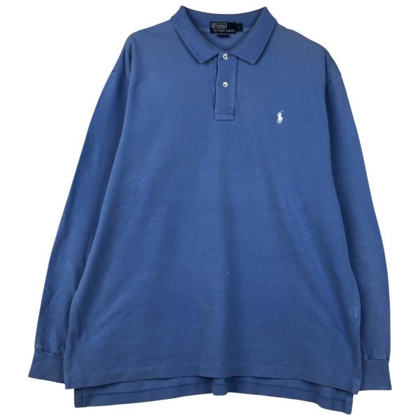 ラルフローレン長袖ポロシャツ 古着 ラルフローレン Ralph Lauren POLO by 長袖 ポロシャツ メンズXL