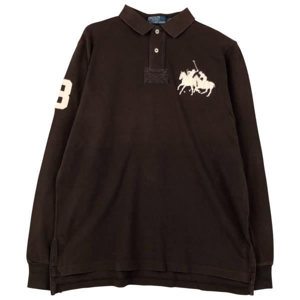 古着 ラルフローレン Ralph Lauren POLO by RALPH LAUREN CUSTOM FIT 長袖 ポロシャツ メンズL相当/eaa607816 古着 ラルフローレン Ralph Lauren POLO by RALPH LAUREN CUSTOM FIT