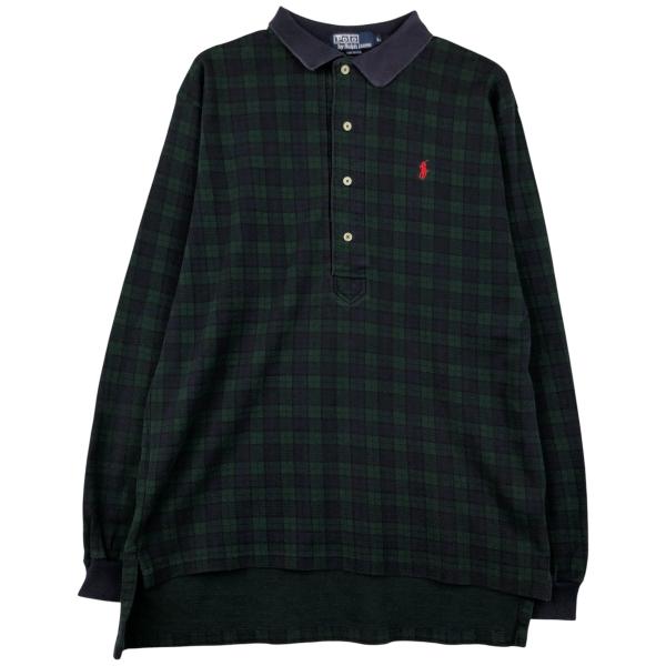 古着 ラルフローレン POLO by Ralph Lauren ブラックウォッチチェック