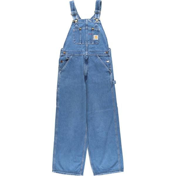 Carhartt（カーハート） 古着 デニムオーバーオール メンズw30相当