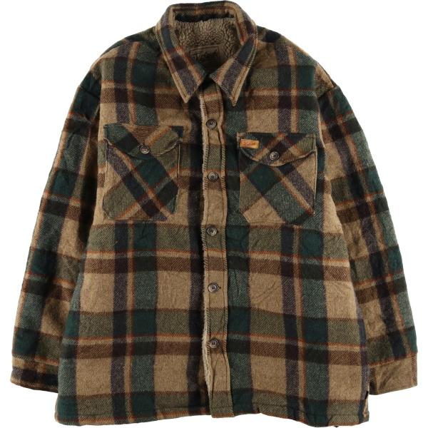 WOOLRICH（ウールリッチ） 古着 90~00年代 チェック柄 中綿入り ウール