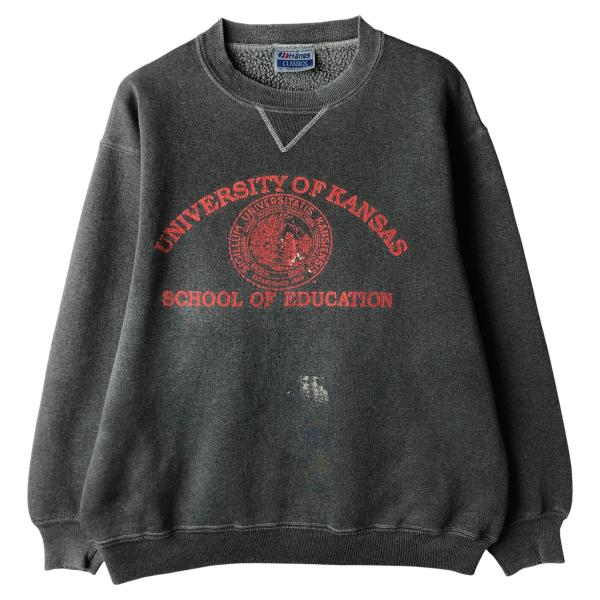 Hanes（ヘインズ） 古着 90年代 青タグ 3連プリント カレッジ