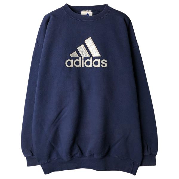 adidas（アディダス） 古着 90~00年代 ロゴスウェットシャツ