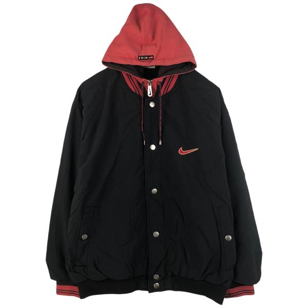 NIKE（ナイキ） 古着 90年代 フード付き バックロゴ ナイロン