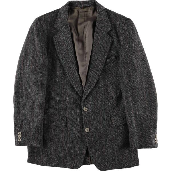 古着 Hunting Horn Harris Tweed ハリスツイード ストライプ柄