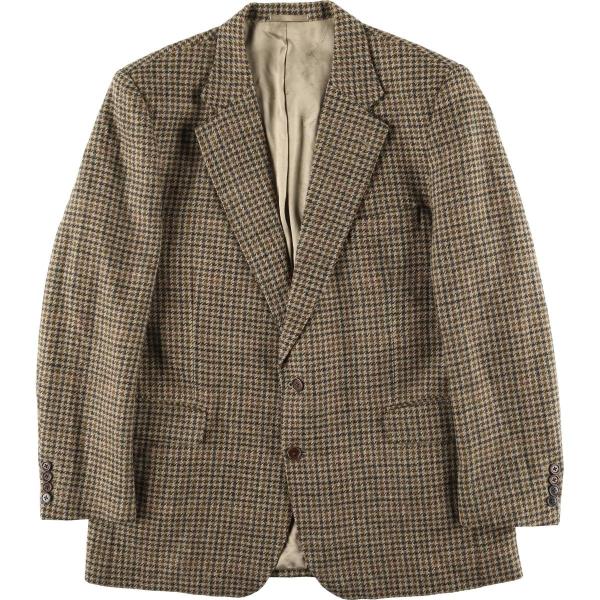 Aquascutum（アクアスキュータム） 古着 チェック柄 ウールテーラード