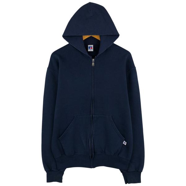 古着 90年代 ラッセル Russell ATHLETIC スウェットフルジップパーカー