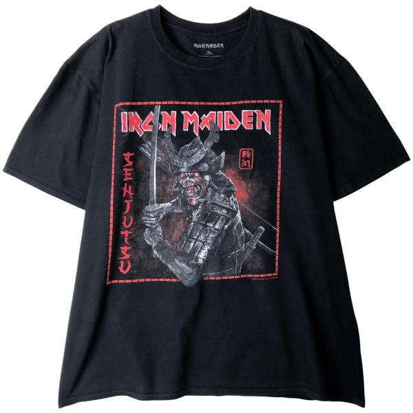 古着 IRON MAIDEN アイアンメイデン ドクロ柄 スカル柄 バンドTシャツ