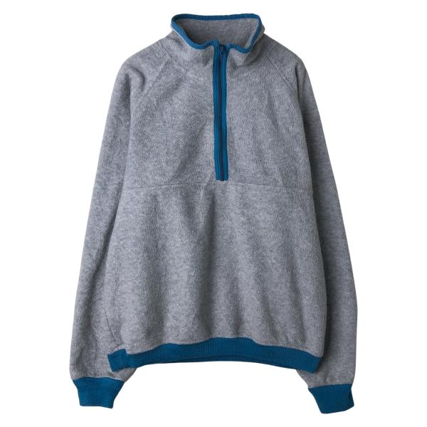 古着 80年代 ウールリッチ WOOLRICH TETON ハーフジップ フリースプルオーバー USA製 メンズM相当 ヴィンテージ/eaa611185 WOOLRICH（ウールリッチ） 古着 80年代 WOOLRICH TETON ハーフジップ