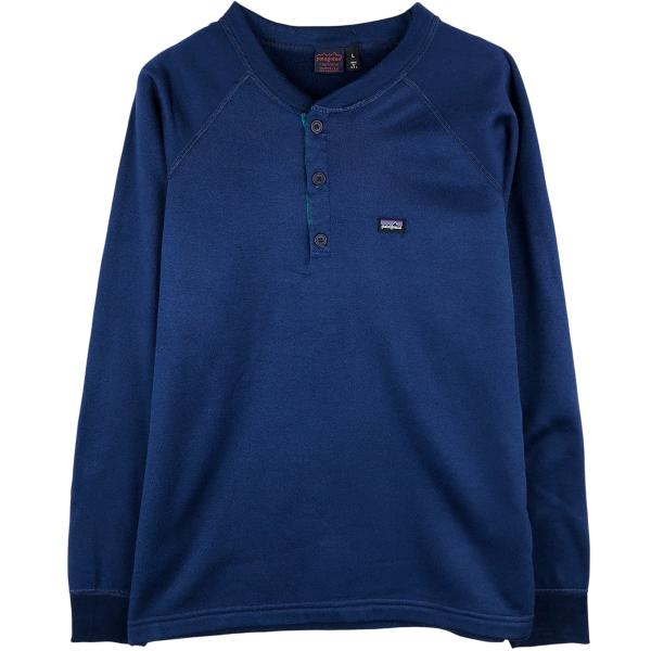 古着 00年代 パタゴニア Patagonia CAPILENE キャプリーン 42261F8 ヘンリーネック フリーススウェットシャツ トレーナー USA製 メンズL相当/eaa611539 patagonia（パタゴニア） 古着 00年代 キャプリーン 42261F8 ヘンリー