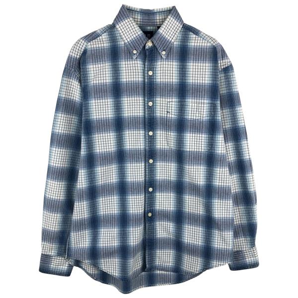 GAP（ギャップ） 古着 90年代 オールドギャップ オンブレチェック 長袖