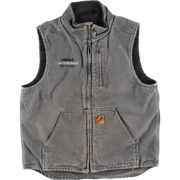 Carhartt（カーハート） 古着 ダックベスト メンズM相当 /eaa612593