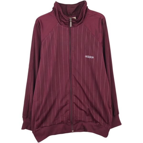 古着 00年代 アディダス  ストライプ柄 ジャージ トラックジャケット メンズXL相当/eaa612685 adidas（アディダス） 古着 00年代 ストライプ柄 ジャージ トラック