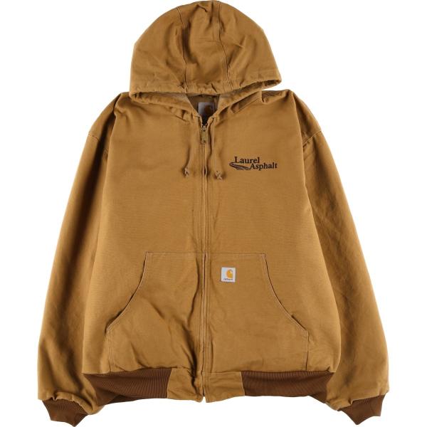 Carhartt（カーハート） 古着 アクティブジャケット ダックフルジップ