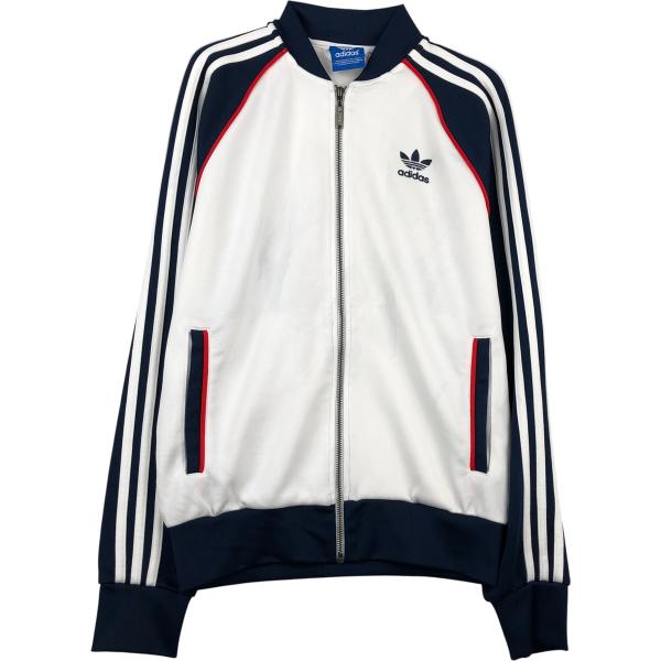 古着 アディダス  ORIGINALS オリジナルス ジャージ トラックジャケット メンズS相当/eaa613828 adidas（アディダス） 古着 adidas ORIGINALS オリジナルス ジャージ