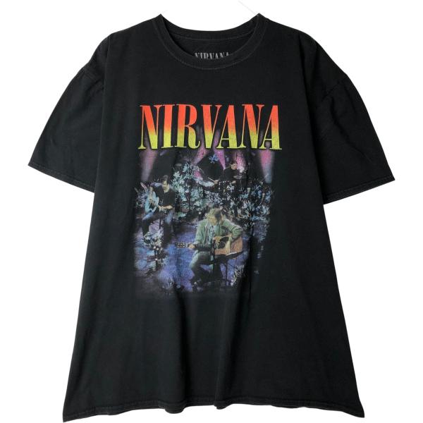 古着 NIRVANA ニルヴァーナ バンドTシャツ バンT メンズL相当