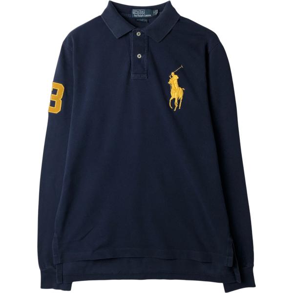 古着 ラルフローレン Ralph Lauren POLO by CUSTOM FIT ビッグポニー