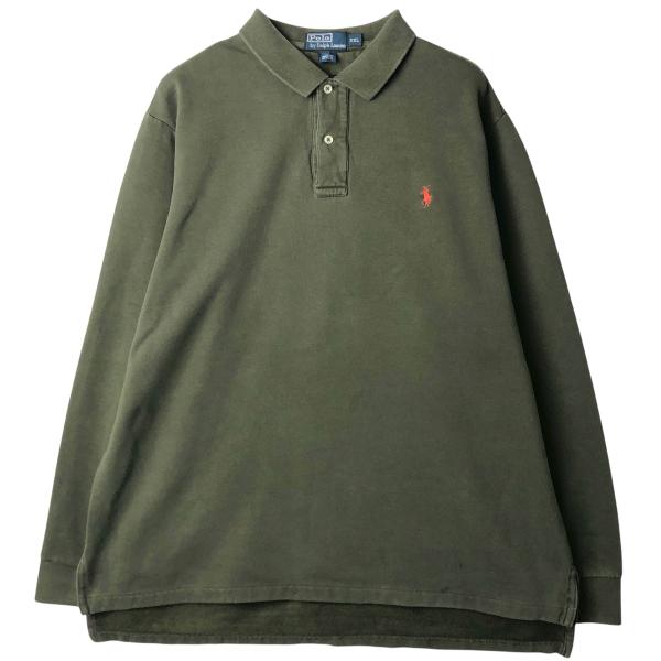 古着 ラルフローレン Ralph Lauren POLO by 長袖 ポロシャツ メンズXXL