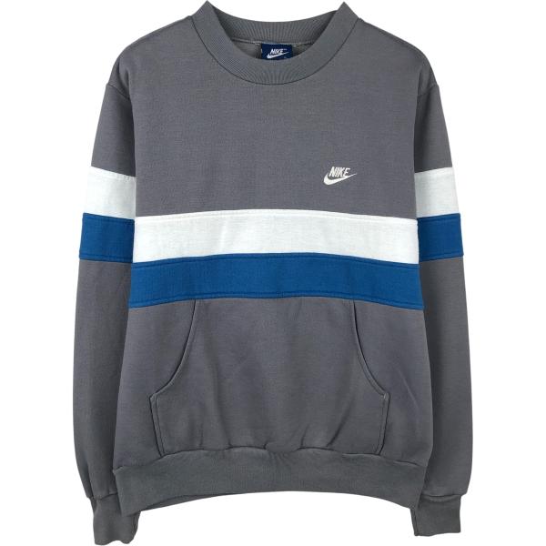 NIKE（ナイキ） 古着 80年代 紺タグ ロゴスウェットシャツ トレーナー