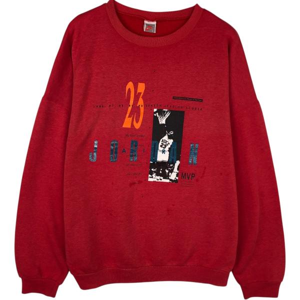 古着 90年代 ナイキ NIKE 銀タグ プリントスウェットシャツ トレーナー オーストラリア製 メンズL相当 ヴィンテージ/eaa616499 NIKE（ナイキ） 古着 90年代 銀タグ プリントスウェットシャツ