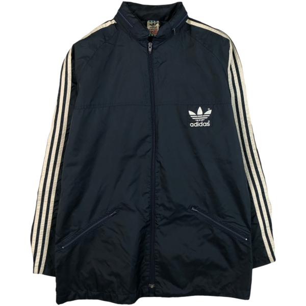 adidas ジップ 80's〜90's OLDアディダス adidas（アディダス） 古着 80~90年代 トレフォイルロゴ ナイロン