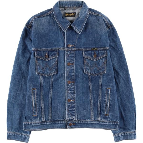 Wrangler デニムジャケット Wrangler（ラングラー） 古着 デニムジャケット Gジャン メンズXL相当